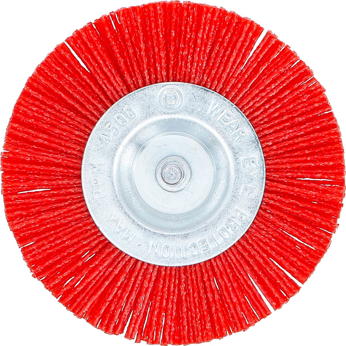 Cepillo de nylon | 100 mm | eje 6 mm