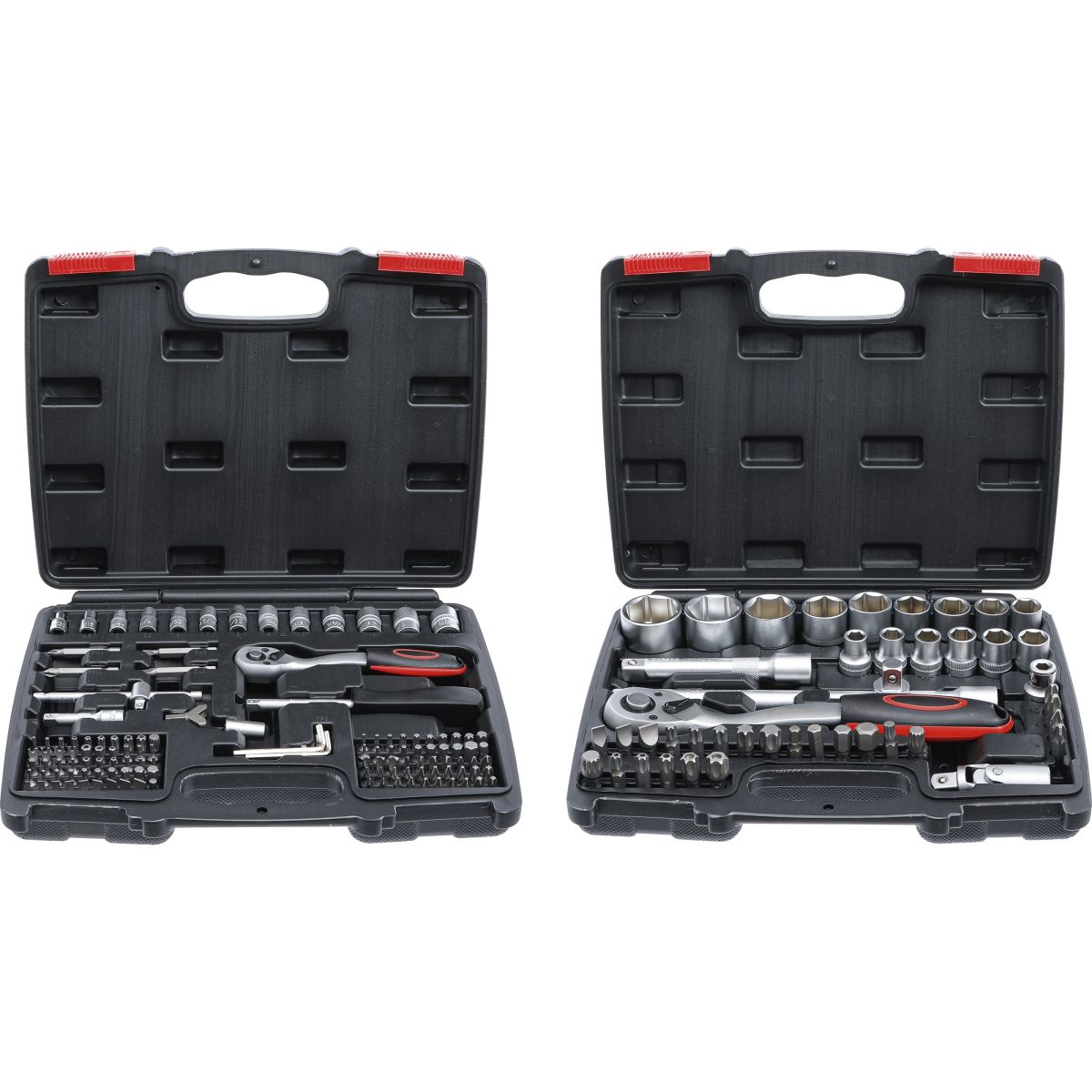 Socket Set | 6.3 mm (1/4") / 12.5 mm (1/2") Drive | Inch Sizes | 174 pcs.