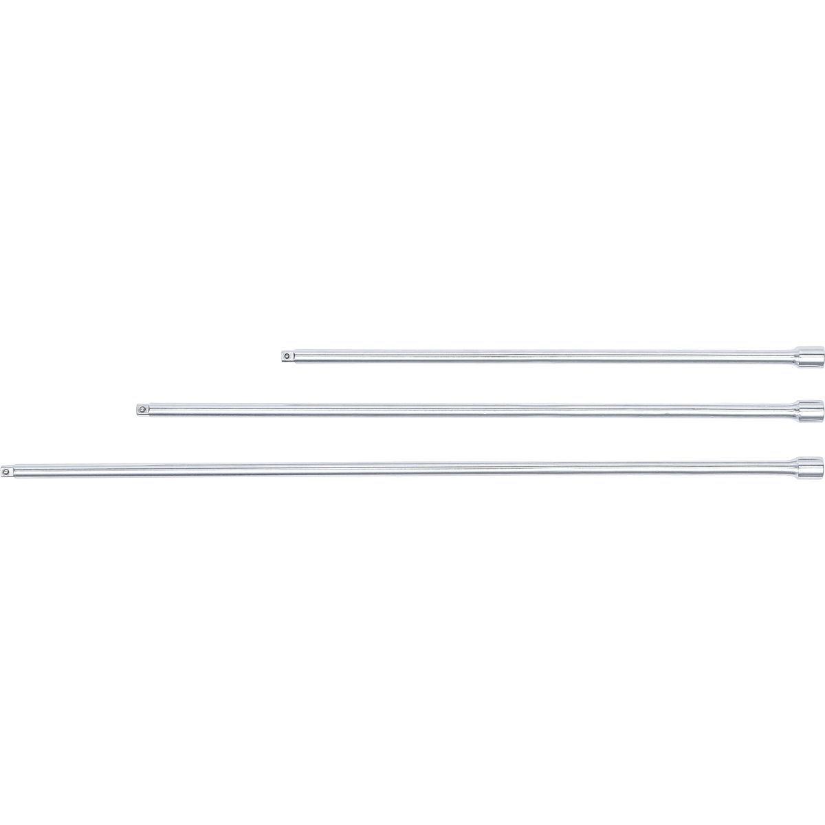 Extension Bar Set | 6.3 mm (1/4") | 300 / 380 / 450 mm | 3 pcs.