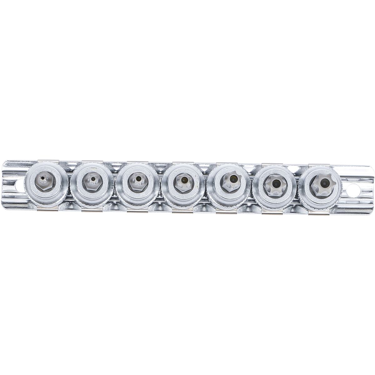 Bit Socket Set | 10 mm (3/8") Drive | T-Star tamperproof (for Torx) T15 - T50 | 7 pcs.