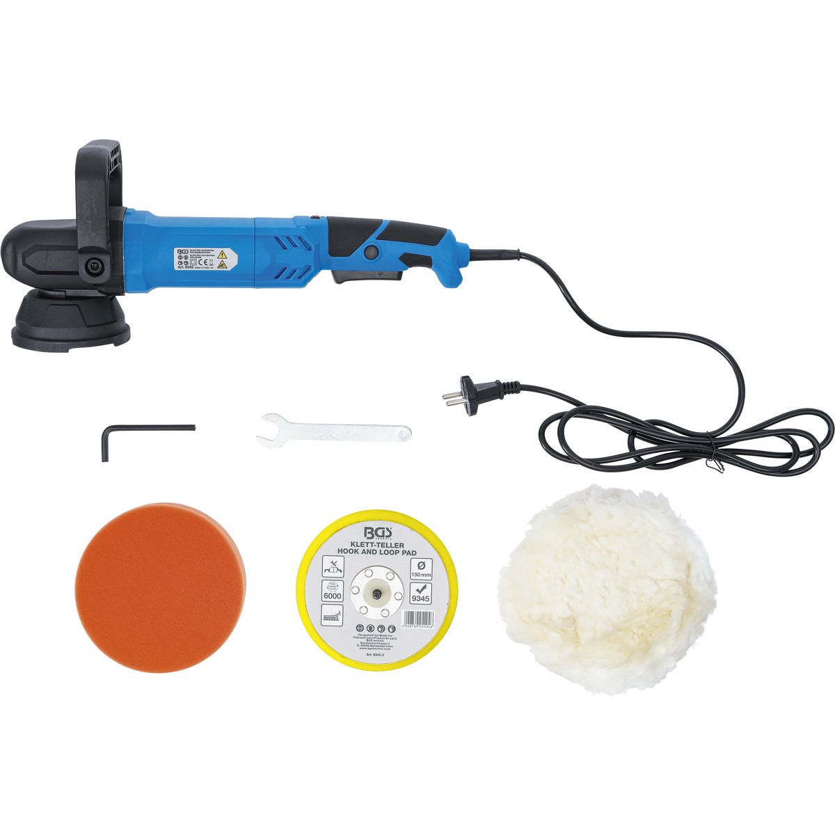 Eltectric Eccentric Polisher | max. 6000 rpm | 900 W