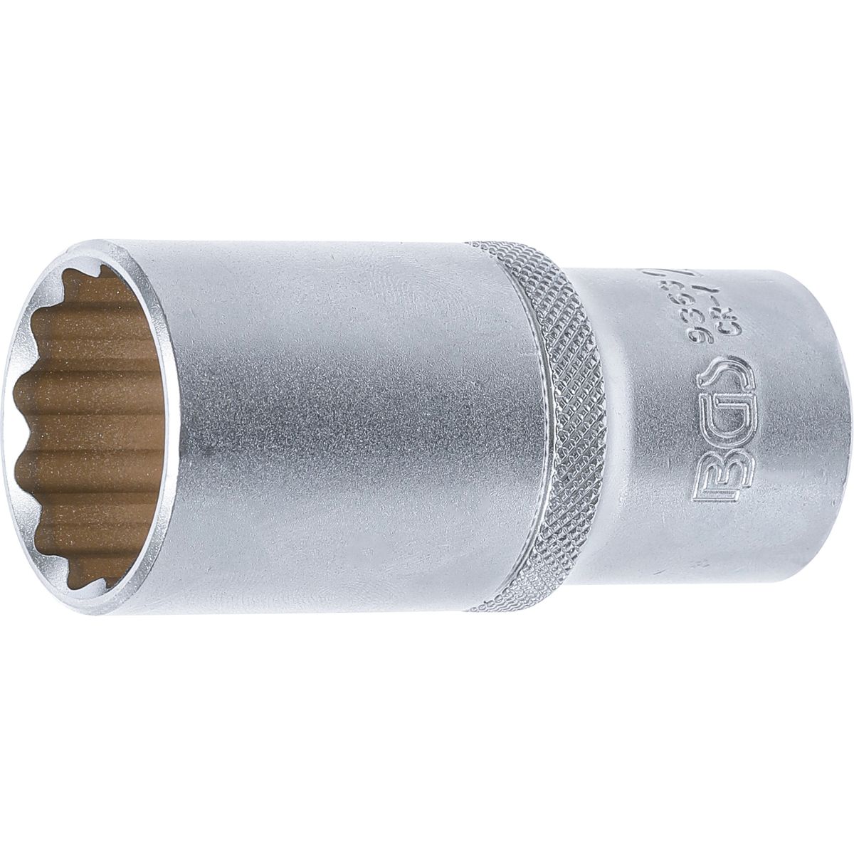 Socket, 12-point, deep | 12.5 mm (1/2") Drive | 27 mm