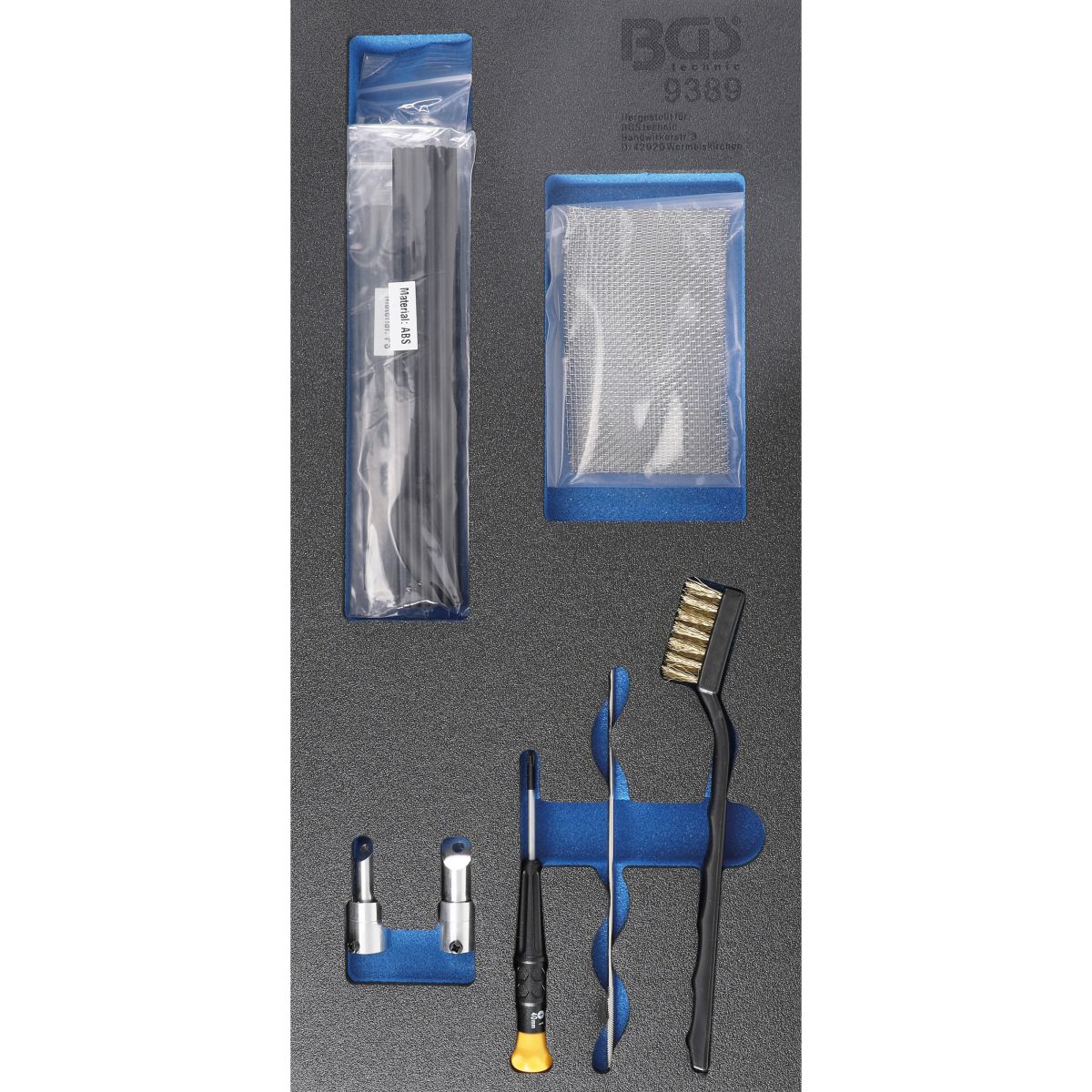 Tool Tray 1/3: Consumables | for plastic Repair Set BGS 9388