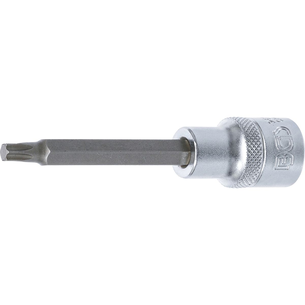 Bit Socket | length 100 mm | 12,5 mm (1/2") Drive | T-Star (for Torx) T35