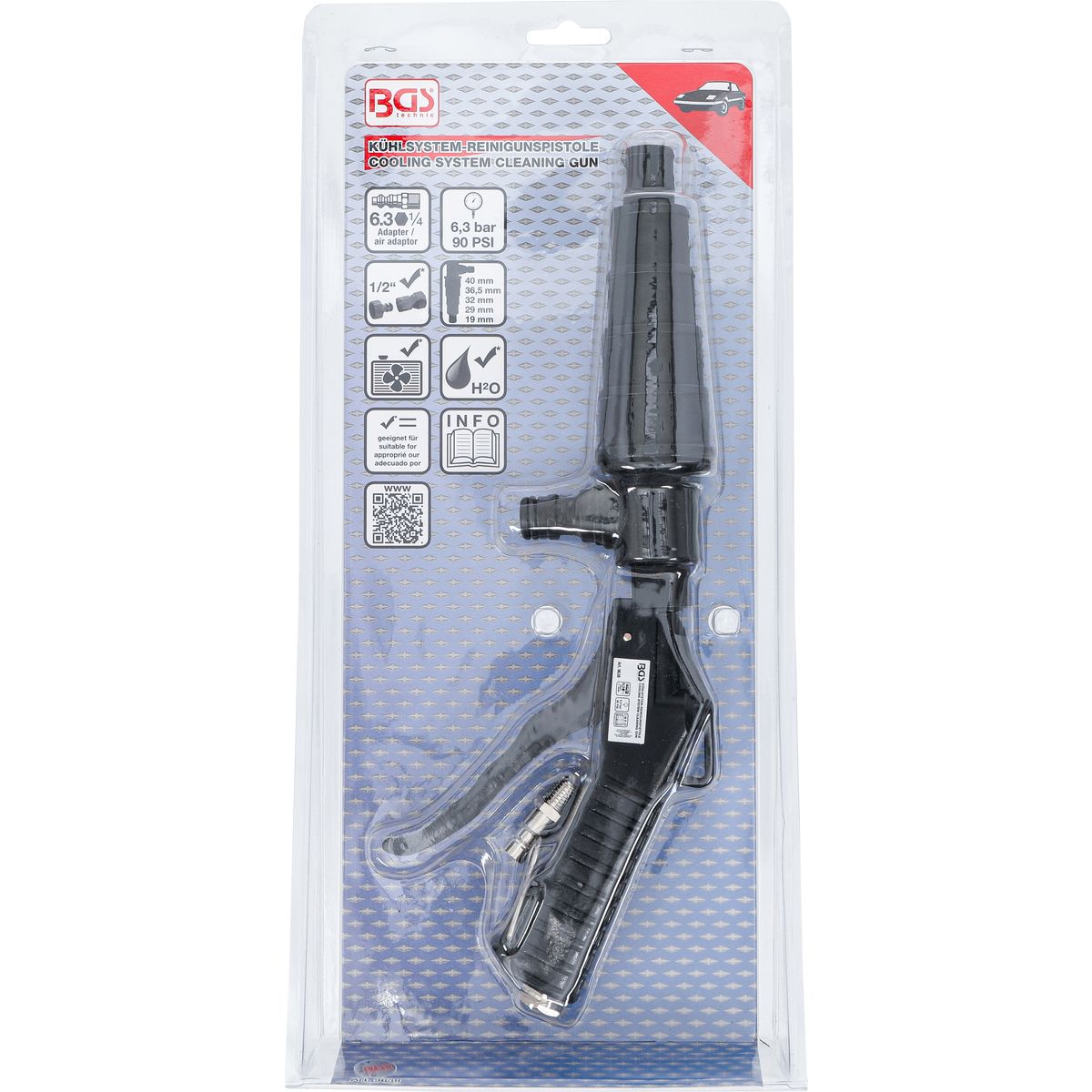 Cooling System Cleaning Gun