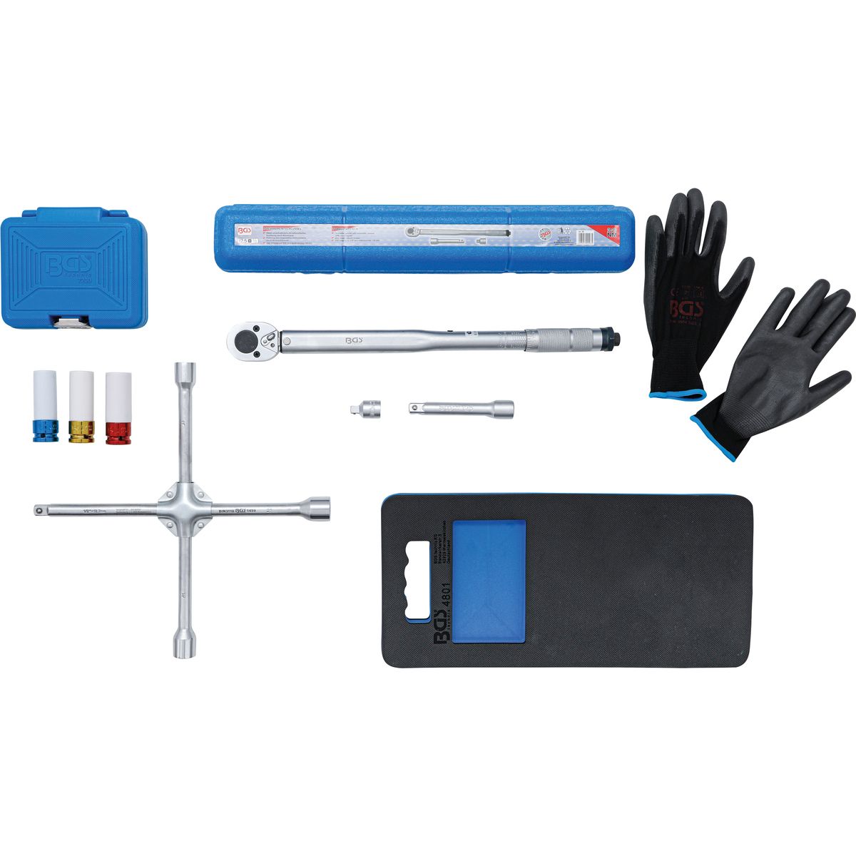 Tire Change Service Set | 9 pcs.