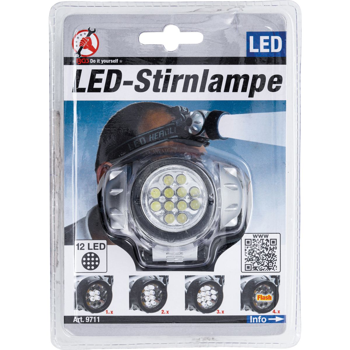 LED-Headlight | 12 LED