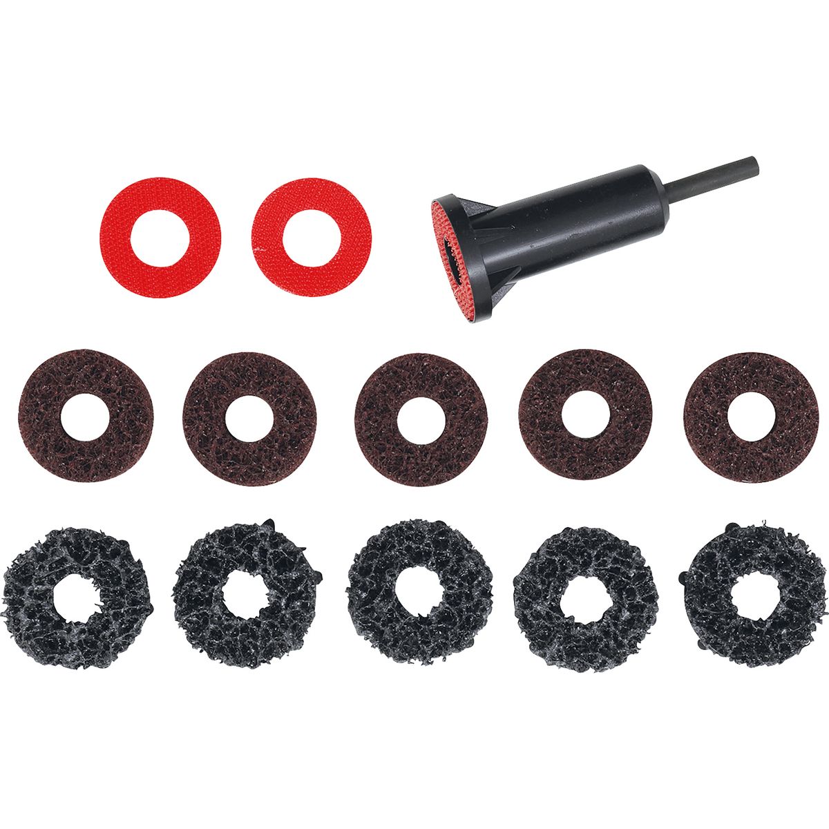 Wheel Hub Grinder Set | for Studs and Wheel Nut Bolts | 14 pcs.