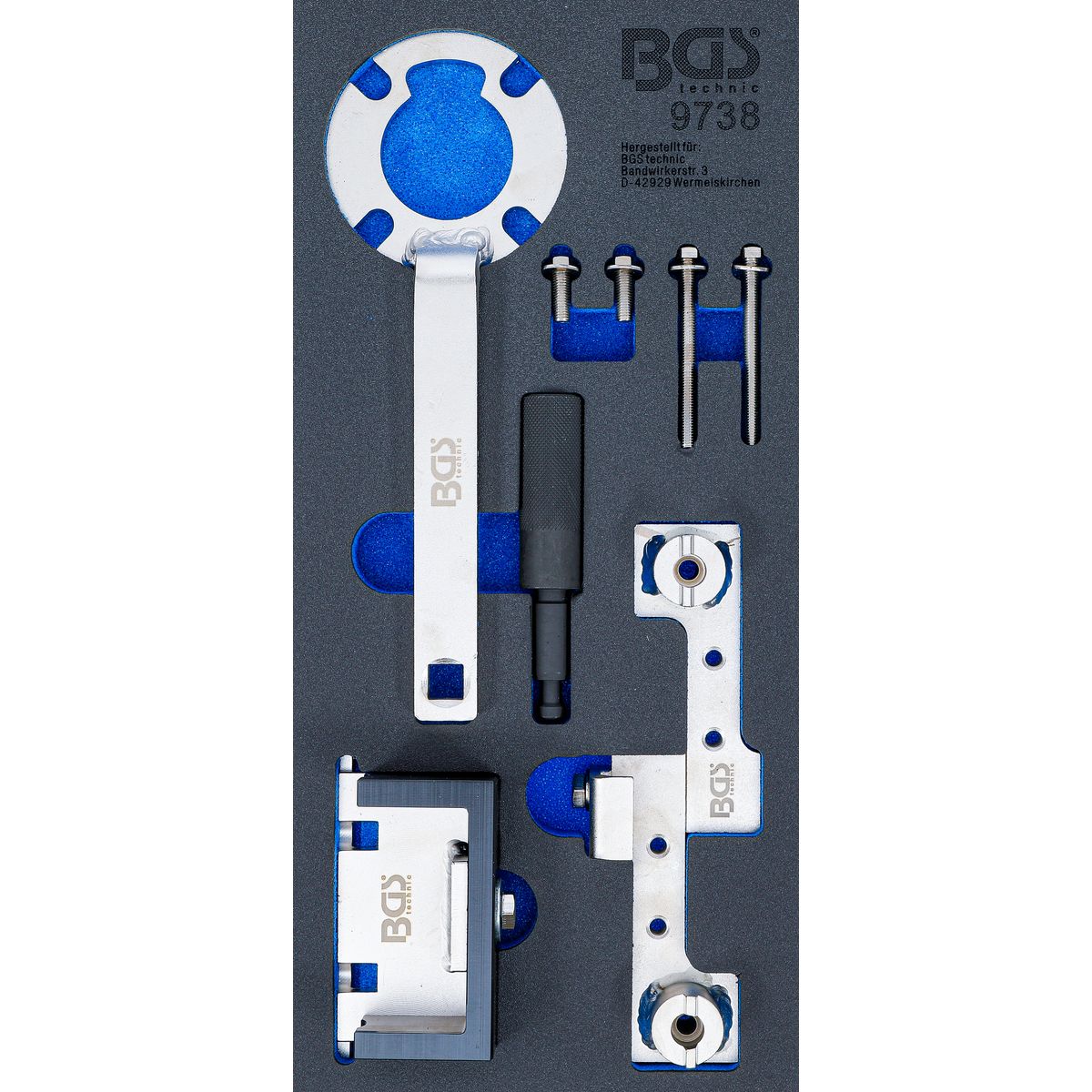 Tool Tray 1/3: Engine Timing Tool Set | for Ford 2.5, Volvo 1.6 - 2.5 & 2.4D