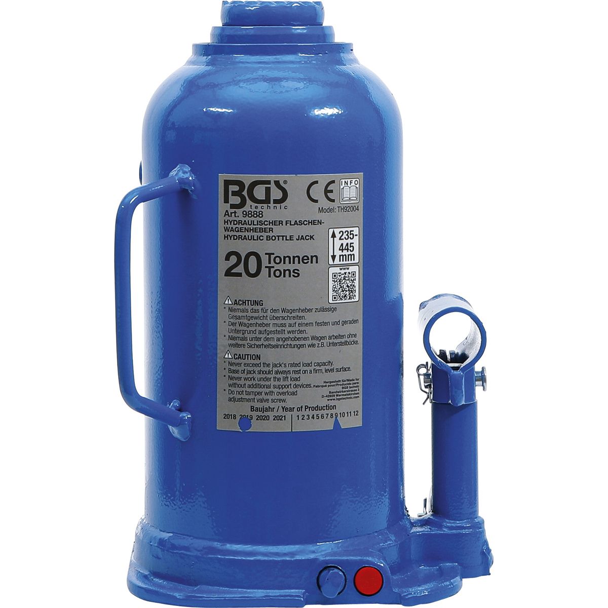Hydraulic Bottle Jack | 20 t