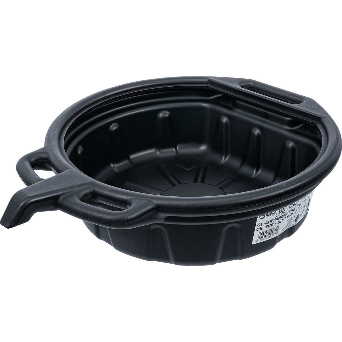 Oil Tub / Drip Pan with Nozzle | 8 l