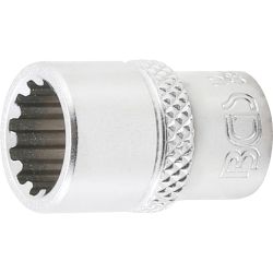 Steckschlüssel-Einsatz Gear Lock | Antrieb Innenvierkant 6,3 mm (1/4
