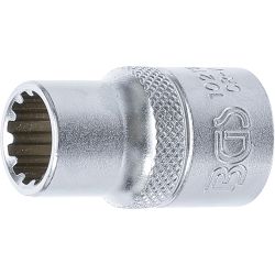 Socket, Gear Lock, deep | 12,5 mm (1/2