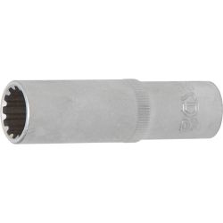 Steckschlüssel-Einsatz Gear Lock, tief | Antrieb Innenvierkant 12,5 mm (1/2