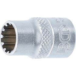Steckschlüssel-Einsatz Gear Lock | Antrieb Innenvierkant 10 mm (3/8