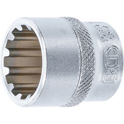 Socket, Gear Lock, deep | 10 mm (3/8") Drive | 19 mm