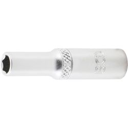 Llave de vaso hexagonal, larga | entrada 6,3 mm (1/4