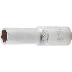 Llave de vaso hexagonal, larga | entrada 10 mm (3/8") | 10 mm