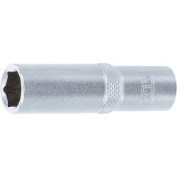 Llave de vaso hexagonal, larga | entrada 10 mm (3/8