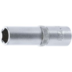 Llave de vaso hexagonal, larga | entrada 12,5 mm (1/2