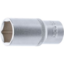 Llave de vaso hexagonal, larga | entrada 12,5 mm (1/2