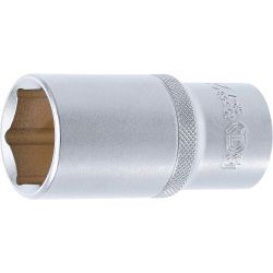 Llave de vaso hexagonal, larga | entrada 12,5 mm (1/2