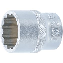 Llave de vaso 12 caras | entrada 12,5 mm (1/2") | 23 mm