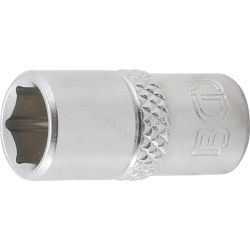 Llave de vaso hexagonal | entrada 6,3 mm (1/4