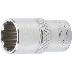 Llave de vaso 12 caras | entrada 6,3 mm (1/4