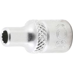 Llave de vaso 12 caras | entrada 6,3 mm (1/4