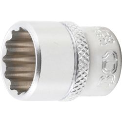 Llave de vaso 12 caras | entrada 6,3 mm (1/4") | 9/16"