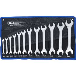 Double Open End Spanner Set | 6 x 7 - 30 x 32 mm | 12 pcs.