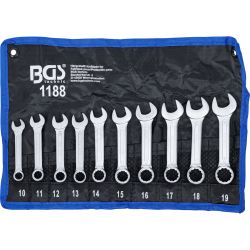 Combination Spanner Set | extra short | 10 - 19 mm | 10 pcs.