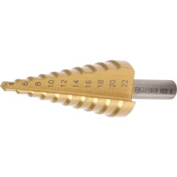 Step Drill | titanium-nitrided | Ø 4 - 22 mm