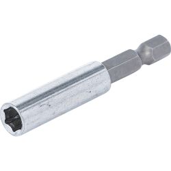 Magnetic Bit-Holder | external Hexagon 6.3 mm (1/4") | 60 mm