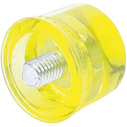 Cabezal de plástico de repuesto | amarillo | Ø 30 mm | para BGS 1864