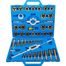 Tap and Die Set | Tin-Coated | M6 - M24 | 45-tlg.