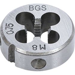 Threading Die | M8 x 0.75 x 25 mm