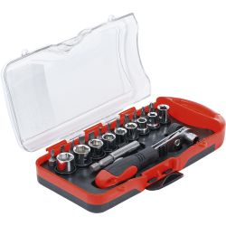 Bit / Socket Set | with Bit Ratchet | 23 pcs.