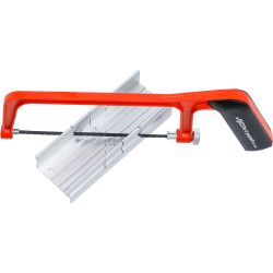 Aluminium Hacksaw Frame | Incl. Miter Box and Saw Blade | 150 mm