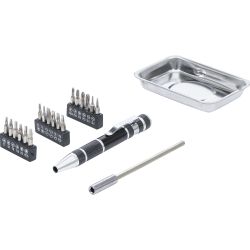 Precision Screwdriver Bit Set | with Magnetic Shell | 21 pcs.