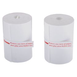 Rollos de papel de repuesto para impresora | 2 piezas