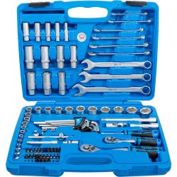 Socket Set | 6.3 mm (1/4") / 10 mm (3/8") Drive | 92 pcs.