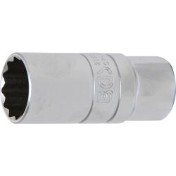 Spark Plug Socket with Rubber mount, 12-point | 12.5 mm (1/2