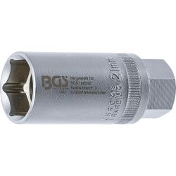 Spark Plug Socket, Hexagon | 12.5 mm (1/2") Drive | 21 mm