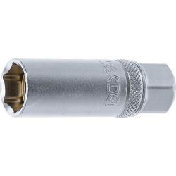 Spark Plug Socket with Magnet, Hexagon | 10 mm (3/8