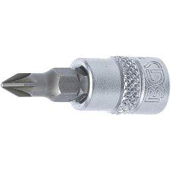 Bit Socket | 6.3 mm (1/4") Drive | Cross Slot PZ1