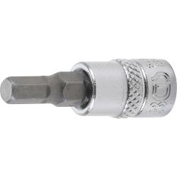 Bit Socket | 6.3 mm (1/4") Drive | internal Hexagon 5 mm