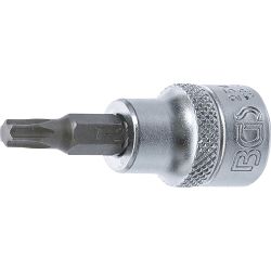 Punta de vaso | entrada 10 mm (3/8") | perfil en T (para Torx) T27