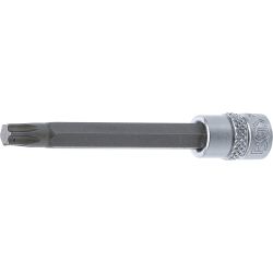 Punta de vaso | longitud 75 mm | entrada 6,3 mm (1/4") | perfil en T (para Torx) T35